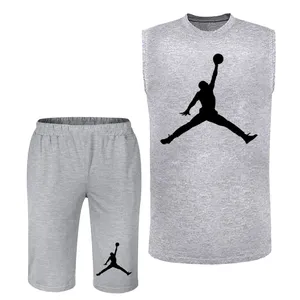 ست تاپ و شلوارک مردانه کد BA43 T