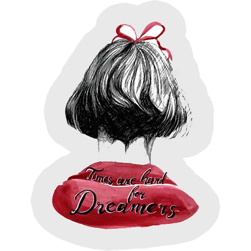 استیکر لپ تاپ طرح Amelie Times are hard for dreamers کدST52