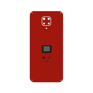 MAHOOT Minimal GameBoy Icon Cover Sticker for Xiaomi Redmi Note 9 Pro