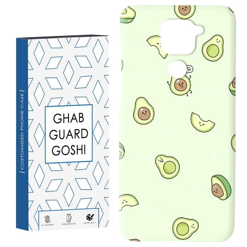 کاور قاب گارد گوشی طرح آووکادو کد Dimo-259 مناسب برای گوشی موبایل شیائومی Redmi Note 9 4G