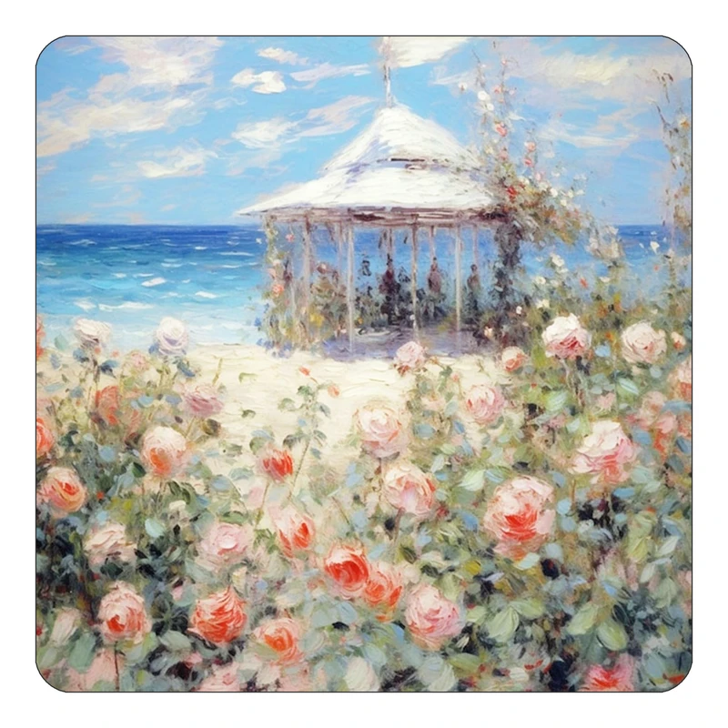 مگنت کاکتی طرح نقاشی رنگ روغن مدل mp71725