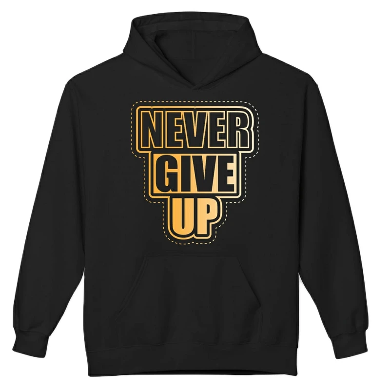 هودی مردانه پاد آفرین مدل never give up کد 052