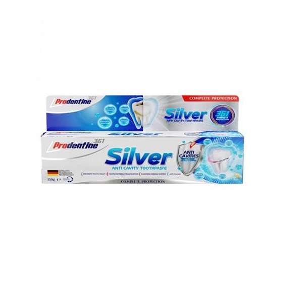 خمیر دندان پرودنتین مدل Silver وزن 150 گرم