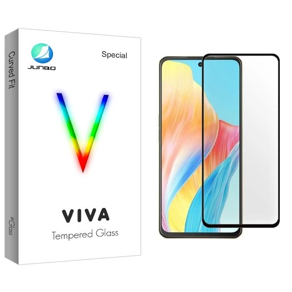 محافظ صفحه نمایش شیشه ای جانبو مدل Viva مناسب برای گوشی موبایل اوپو F23