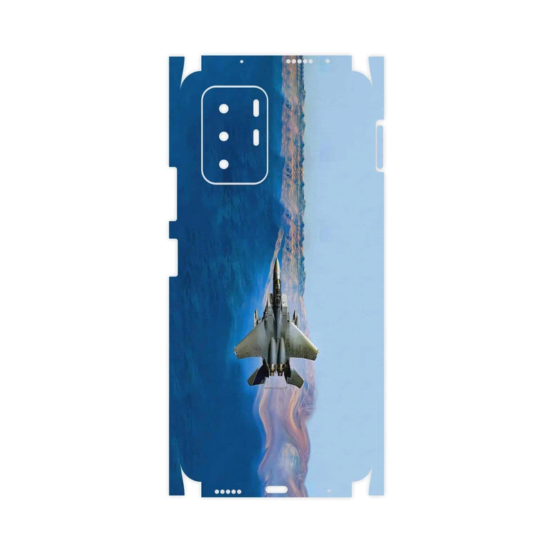 برچسب پوششی ماهوت مدل Fighter plane F15-FullSkin مناسب برای گوشی موبایل شیائومی Poco X3 GT 5G