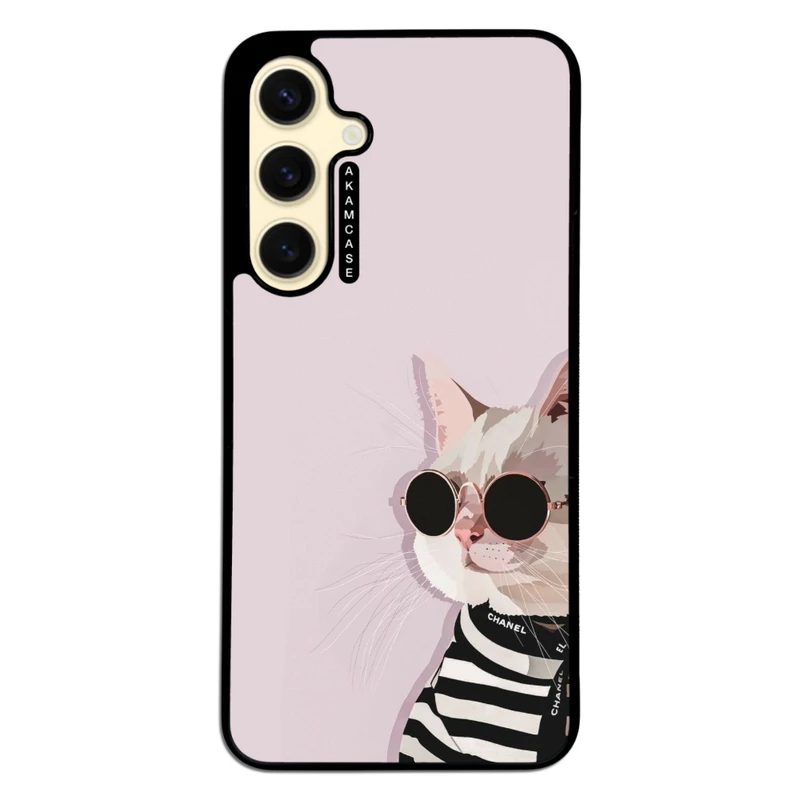 کاور آکام مدل AMC-WSGS24FE-CATS-23 مناسب برای گوشی موبایل سامسونگ Galaxy S24 FE