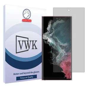 VWK Tough model transparent screen protector suitable for Samsung Galaxy S22 Ultra 5G mobile phone
