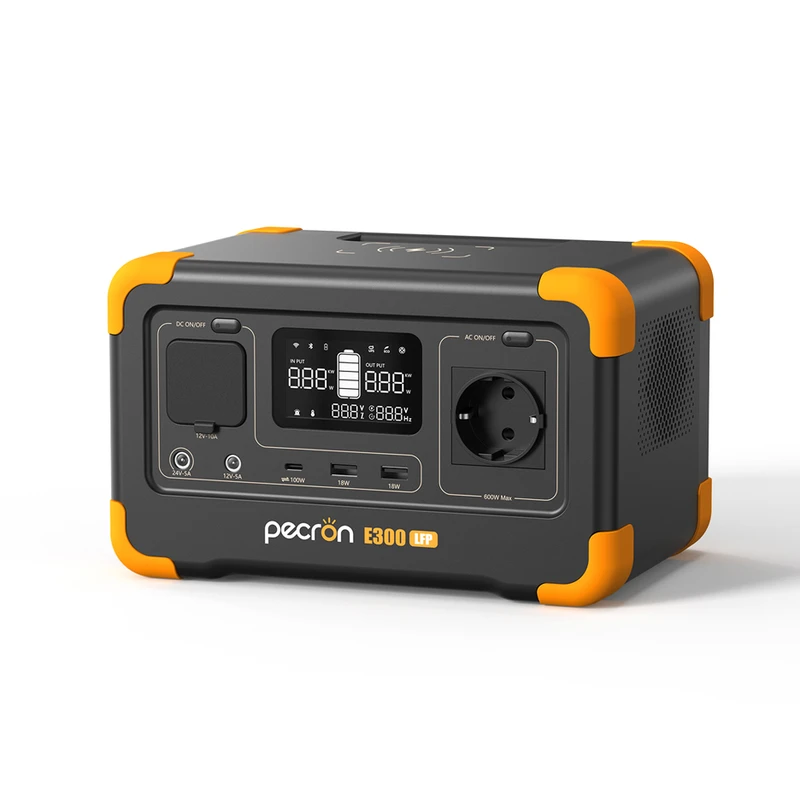 پاور استیشن پکرون مدل E300 LFP ظرفیت 15000 میلی آمپر ساعت