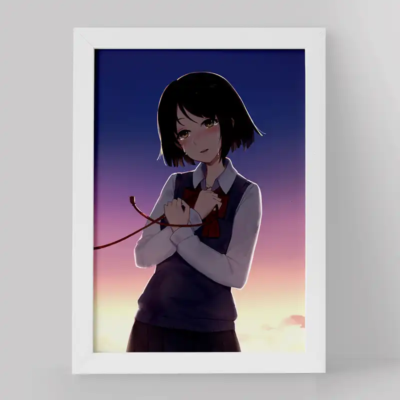 تابلو خندالو مدل میتسویا میامیزو انیمه یورنیم نام تو کد 16266