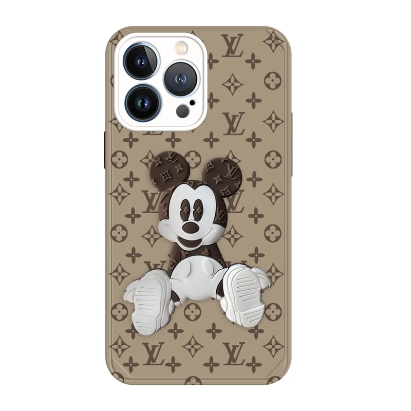 کاور دکین طرح  میکی ماوس مناسب برای گوشی موبایل اپل  iPhone 13 Pro