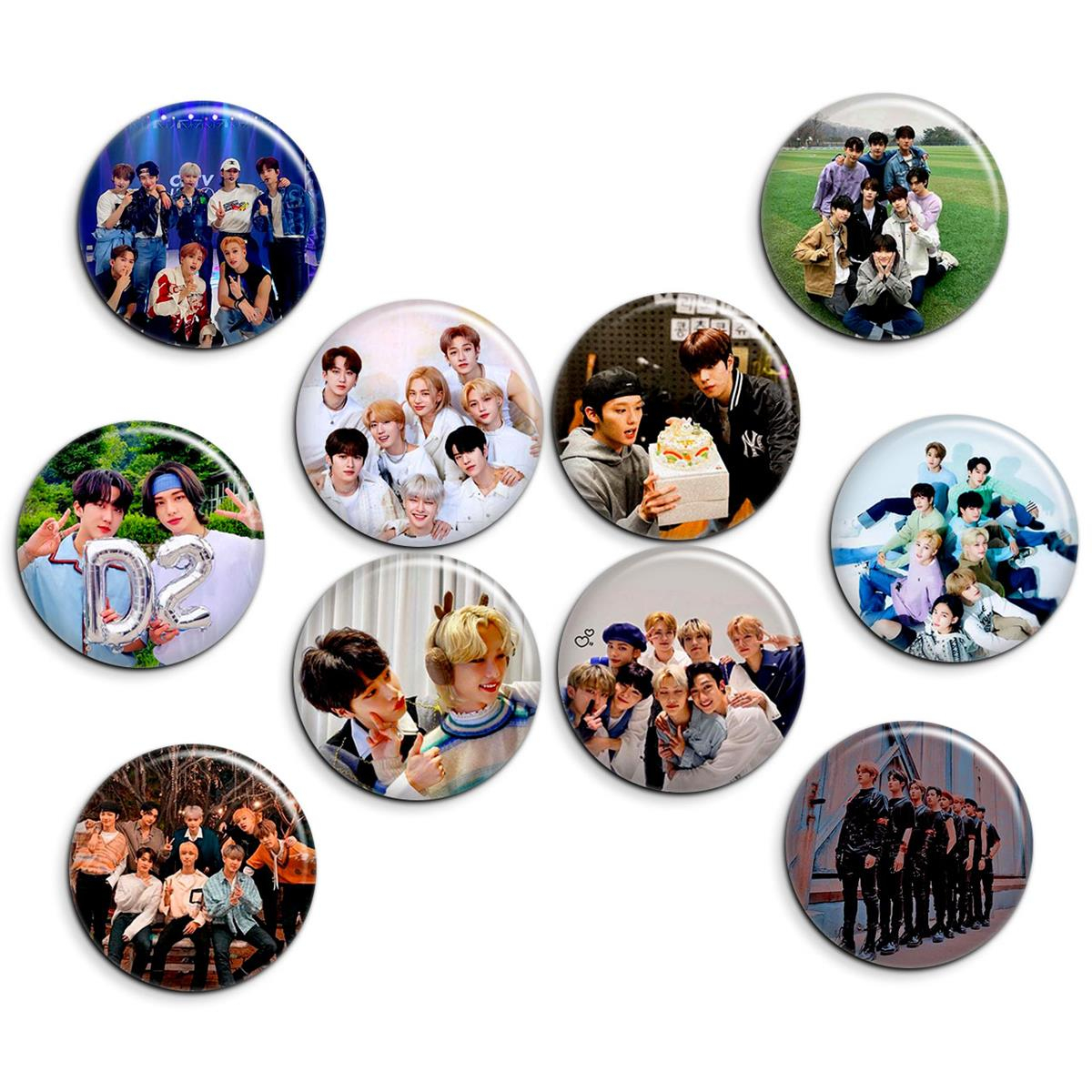 پیکسل پرمانه طرح straykids کد pmg.5682 مجموعه 10 عددی