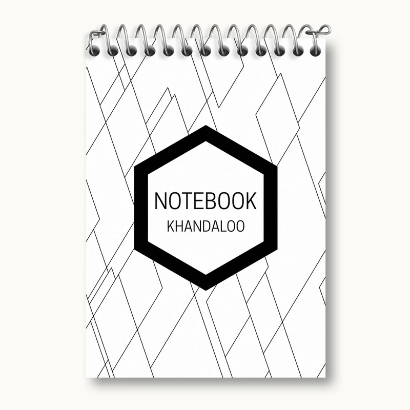 دفتر یادداشت 50 برگ خندالو مدل مدرن کد N194