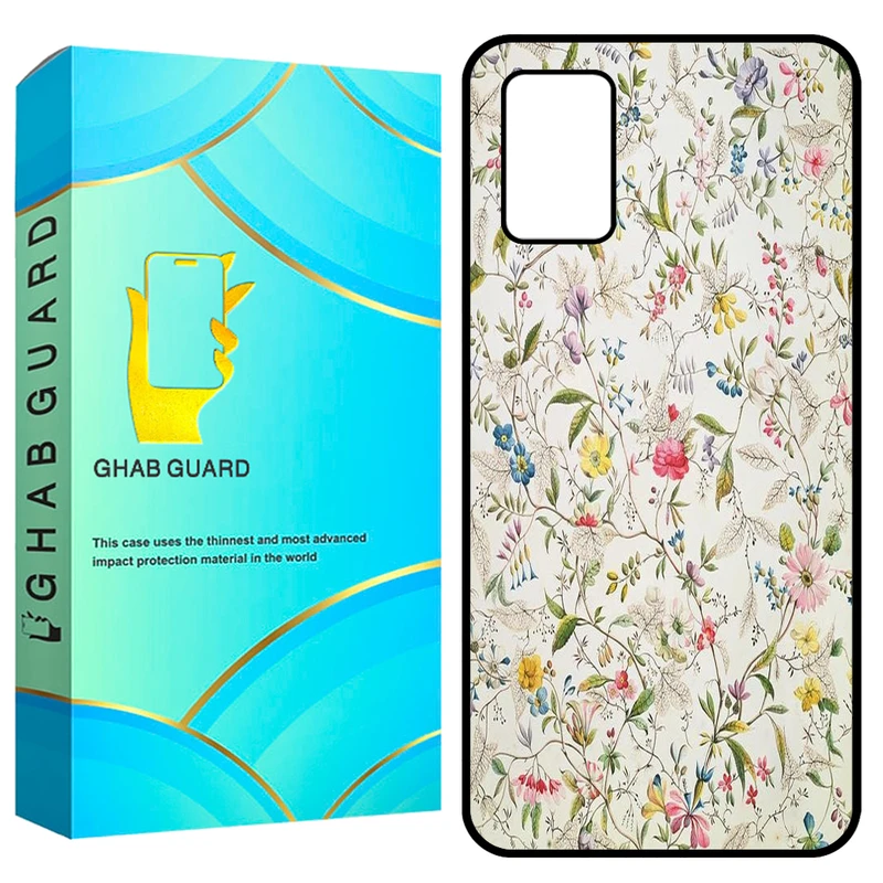 کاور قاب گارد طرح گل مدل GCHPA03S مناسب برای گوشی موبایل سامسونگ Galaxy A02s / M02s / A03s 