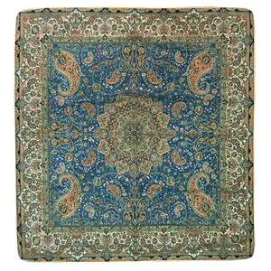 رومیزی ترمه مدل T22 سایز 100X100