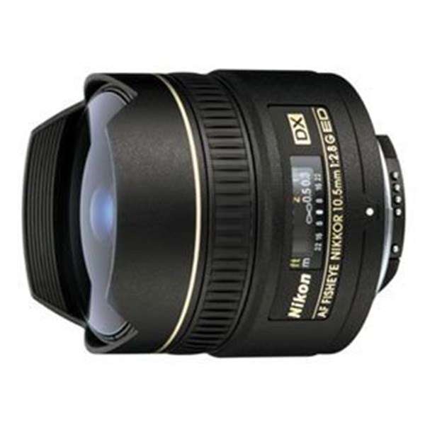 لنز نیکون 10.5mm f/2.8G ED AF DX Fisheye