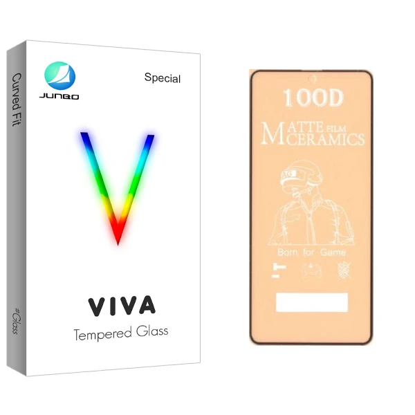 محافظ صفحه نمایش مات جانبو مدل Viva Glass مناسب برای گوشی موبایل شیائومی Redmi NOTE 9S
