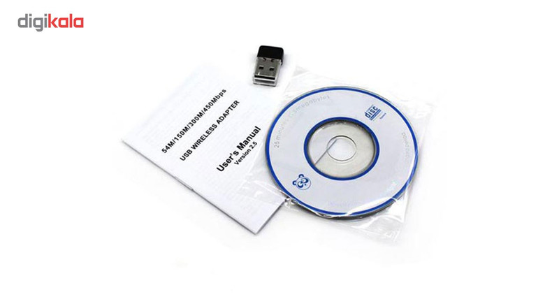 کارت شبکه بی سیم USB مدل 150Mbps 1