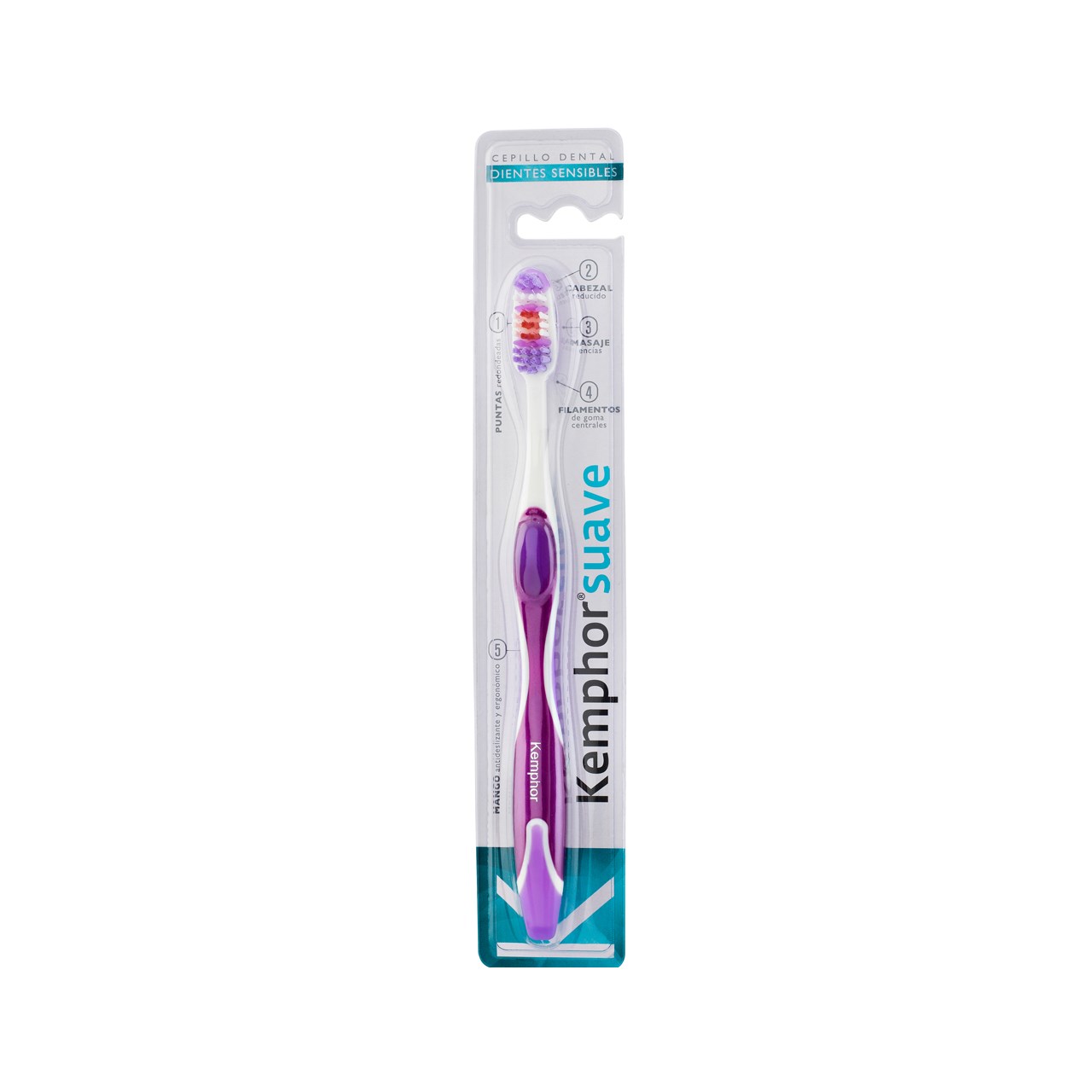 مسواک کمفور مدل KEMPHOR SOFT TOOTHBRUSH با برس نرم