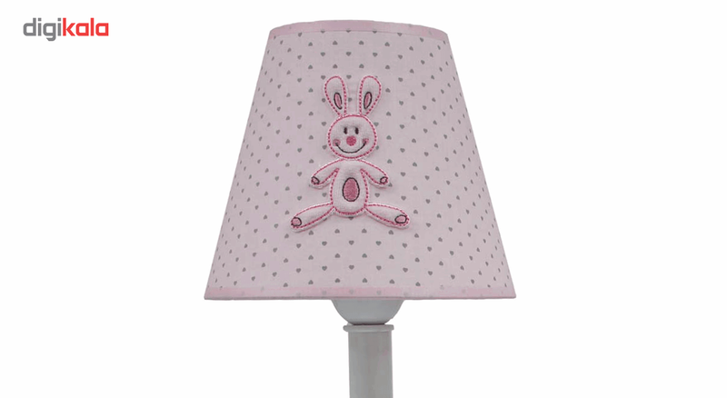 آباژور رومیزی کیدبو مدل Rabitto Pink