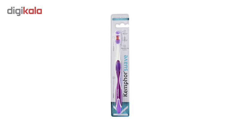 مسواک کمفور مدل KEMPHOR SOFT TOOTHBRUSH با برس نرم