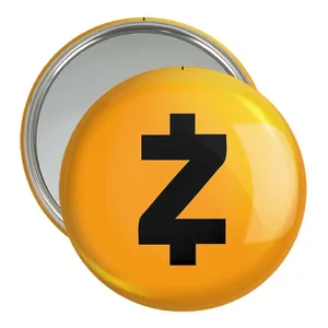 آینه جیبی خندالو طرح ارز دیجیتال زی کش  کد 4077