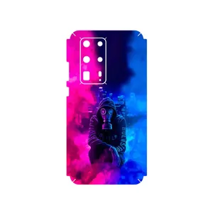 MAHOOT Smoke Rainbow Digital Art 2 Cover Sticker for Huawei P40 Pro Plus