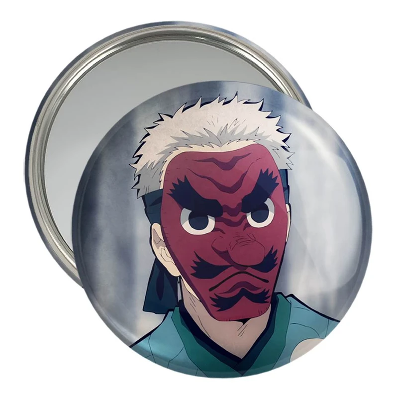 آینه جیبی خندالو مدل ساکونوجی شمشیرساز انیمه شیطان کش  کد 12783