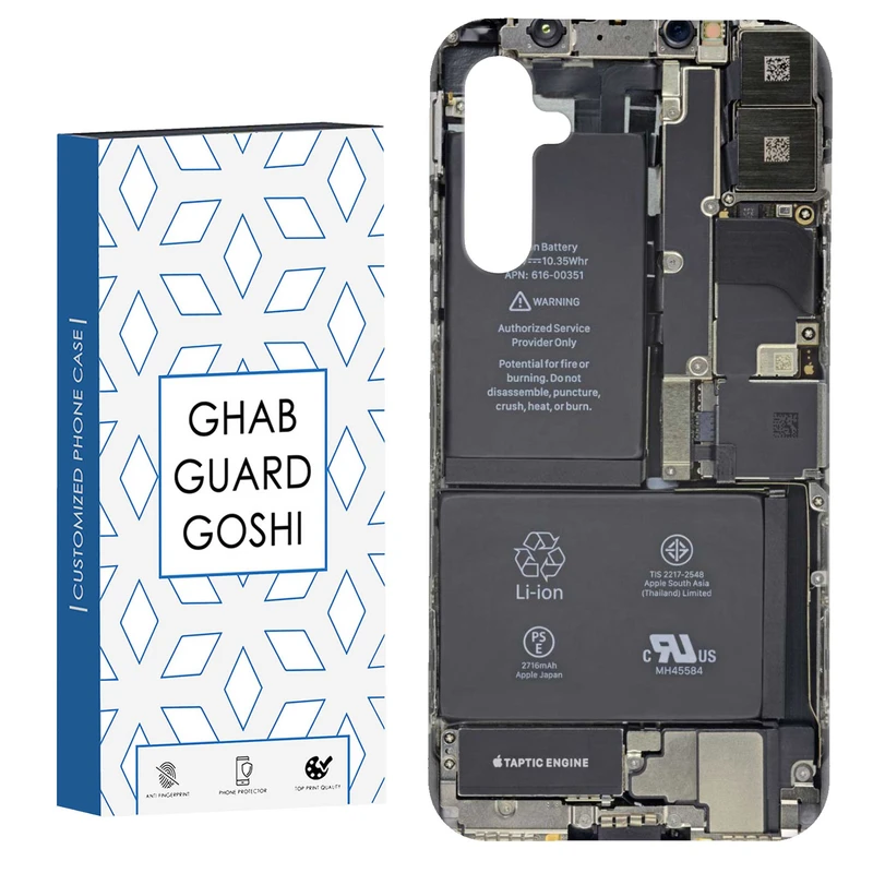 کاور قاب گارد گوشی طرح گوشی باز شده کد Dimo-761 مناسب برای گوشی موبایل سامسونگ Galaxy A14
