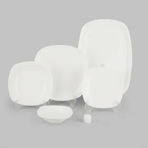 Zarin Iran Quattro White Dinnerware Set 27 Pieces Top Grade