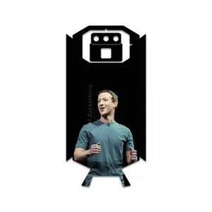 MAHOOT Mark Zuckerberg Cover Sticker for Doogee S70