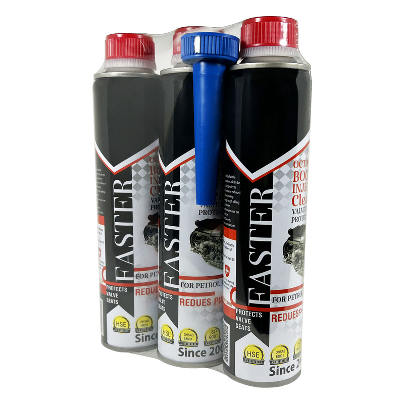 مکمل سوخت و اُکتان فستر مدل F-1019 حجم 400 میلی لیتر بسته 3 عددی