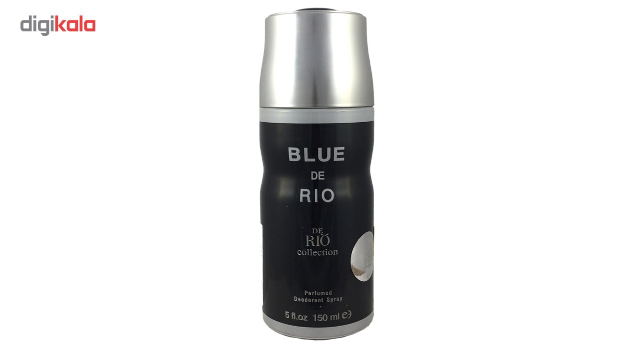 اسپری ضد تعریق مردانه ریو کالکشن مدل Rio Blue De Rio حجم 150ml -  - 2