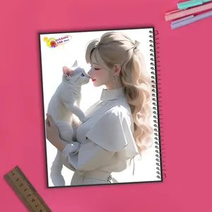 دفتر مشق 100 برگ گلبرگ مدل دخترانه کد 3795