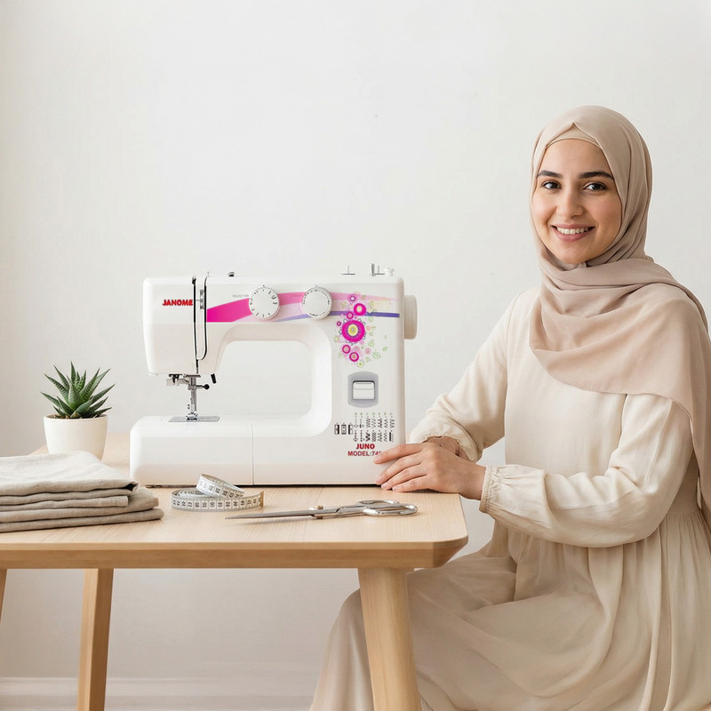 چرخ خیاطی ژانومه مدل JUNO 740