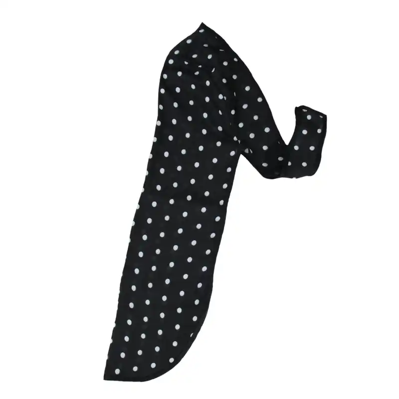 دستمال سر و گردن مدل دورگ تابستانه خال خالی نخی ana-2360