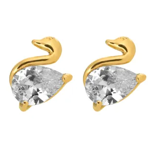 گوشواره طلا 18 عیار ماهک مدل ME0596