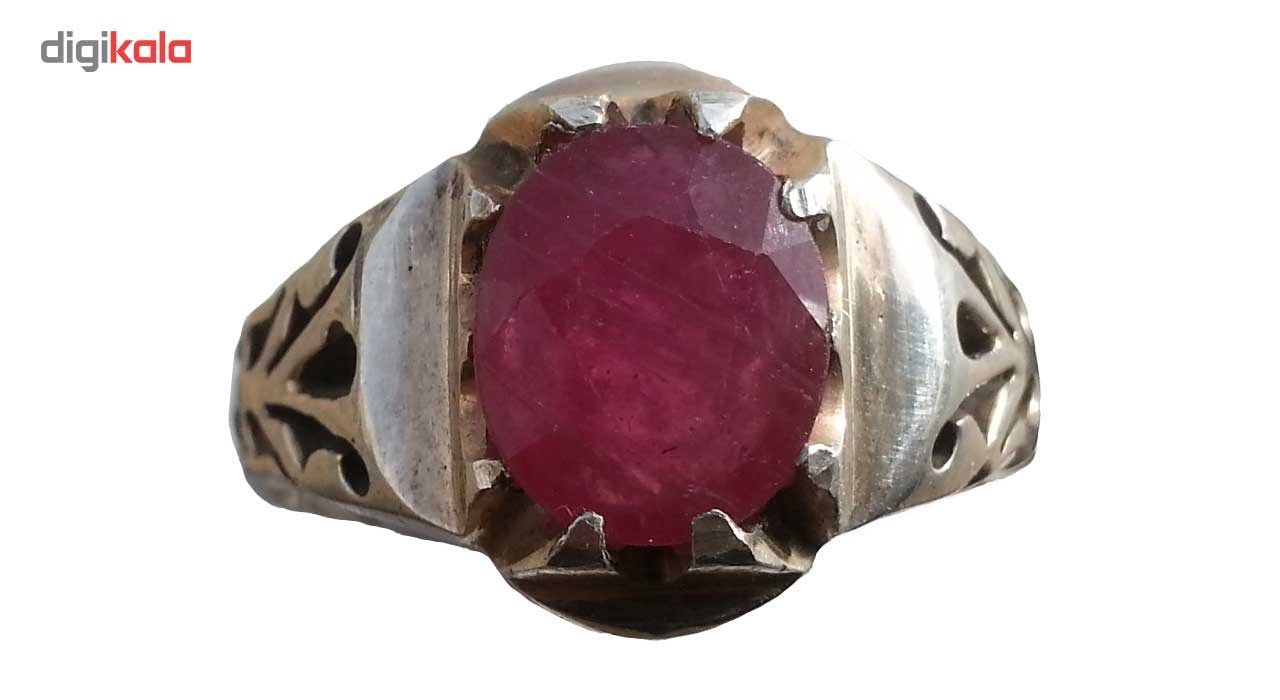 انگشتر نقره گالری مروارید کد6156 main 1 1
