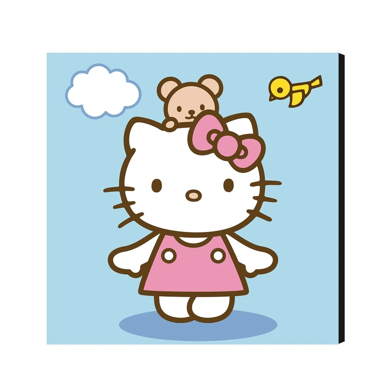 تابلو کودک باروچین مدل Hello kitty کد 03