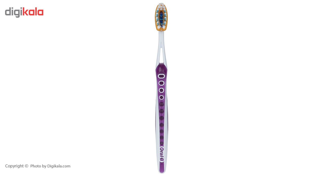 پک مسواک اورال-بی مدل Pro Flex با برس نرم بسته 2 عددی