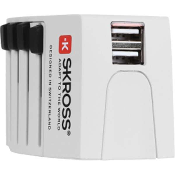 آداپتور اسکراس مدل World Adapter MUV USB آداپتور اسکراس مدل World Adapter MUV USB