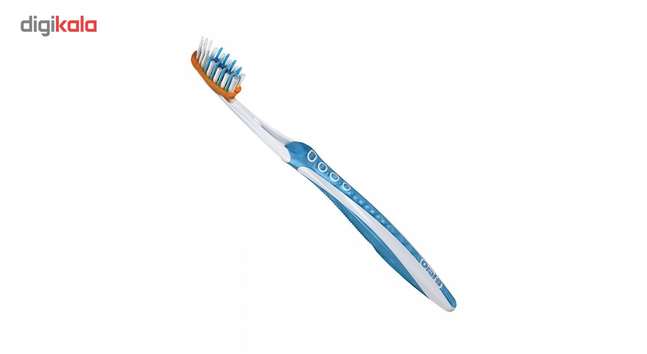 پک مسواک اورال-بی مدل Pro Flex با برس نرم بسته 2 عددی
