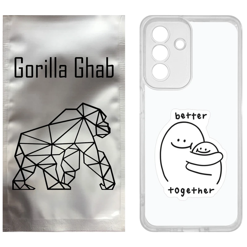 کاور گوریلا قاب مدل CLG کد 90 طرح Together مناسب برای گوشی موبایل سامسونگ Galaxy A26 / A17