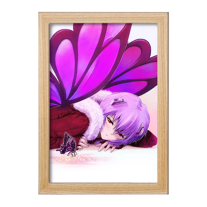 تابلو خندالو مدل ری آیانامی انیمه اونگلیون  کد 13803