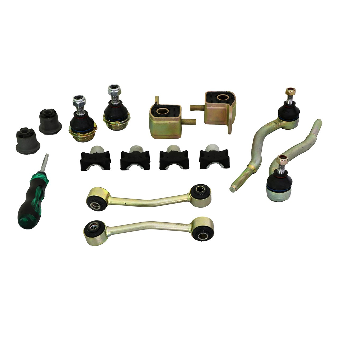 کیت کامل جلوبندی رادیکال مدل R4316 مناسب برای پژو 405