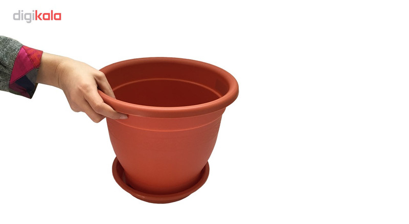 گلدان گلپونه مدل Benjamin 313 مجموعه 2 عددی