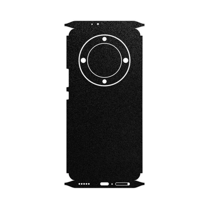 برچسب پوششی ماهوت مدل Black-Suede-FullSkin مناسب برای گوشی موبایل آنر Magic 5 Lite