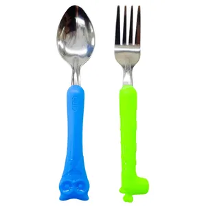 ست قاشق چنگال کودک مدل  healthy children