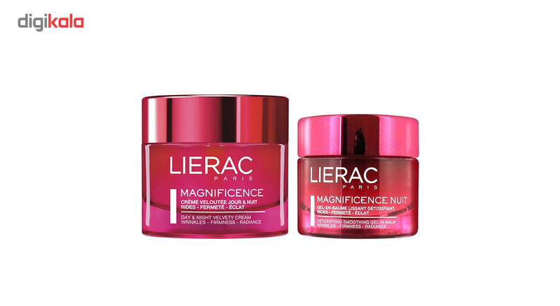 پک ضد چروک لیراک سری Magnificence مدل Detoxifying And Beautifying Anti Wrinkle