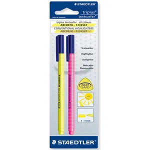 ماژیک علامت گذار استدلر مدل Triplus Textsurfer - بسته 2 عددی