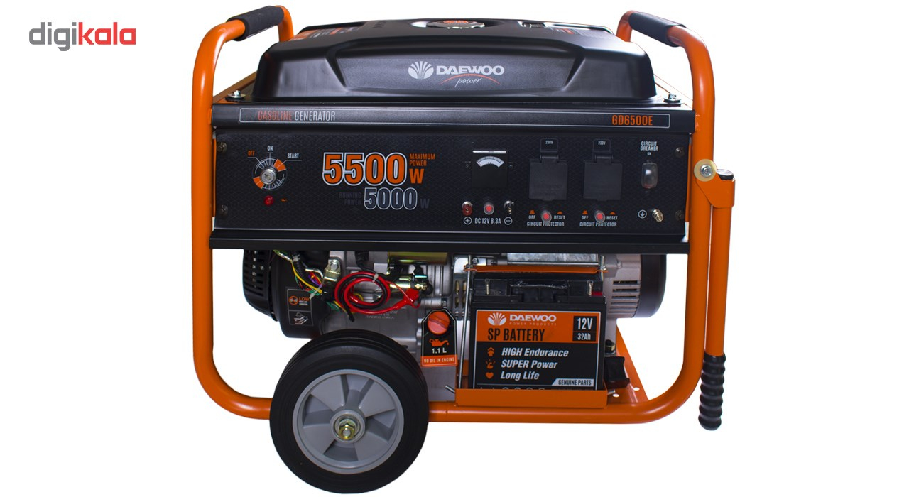 موتور برق 5.5 کیلو وات دوو مدل GD 6500E